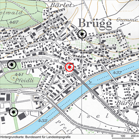 Brügg - Bielstrasse/Bahnhofstrasse