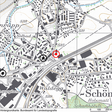 Urtenen - Schönbühl - Solothurnstrasse/Chriesiweg